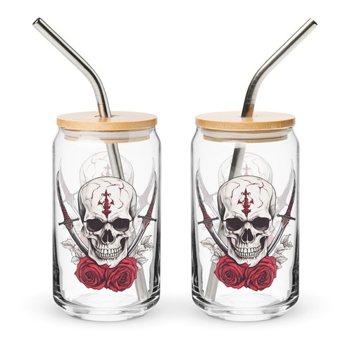 New halloween can shape - can-shape, glass