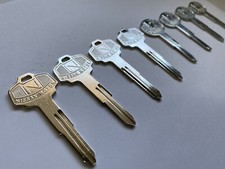 Lots Of New, Uncut Blank (8 Keys) Fit All Datsun Nissan From 1970s To 1990s