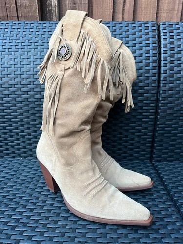 Bertie women suede fringe - suede,