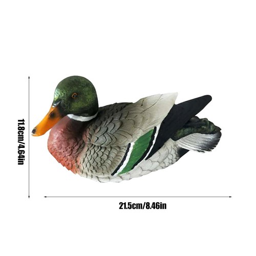 Pond floating duck statue - floating,