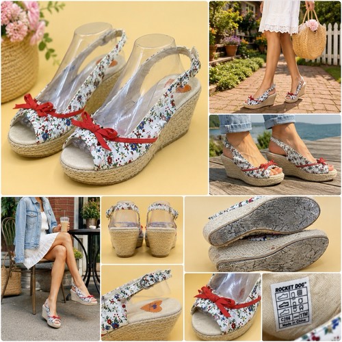 Rocket dog floral espadrille - rocket,