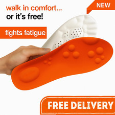 Steppers 4d Technology Insoles Back heel Pain Treatment of Plantar Fasciitis