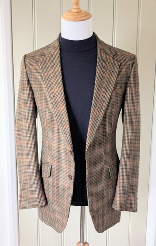 Bladen brown wool tweed gun - wool,