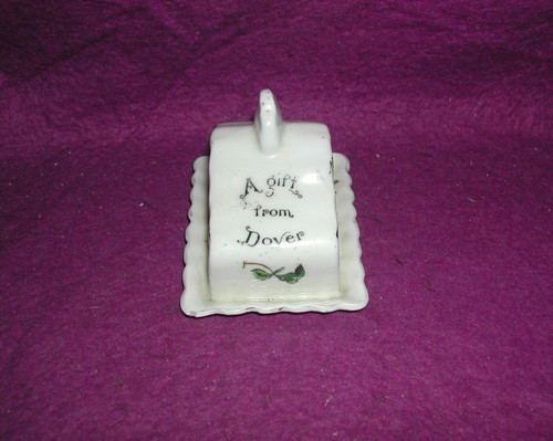 Arcadian crested china cheese - crested,