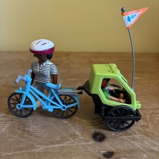 Playmobil Bike And Trailer Set