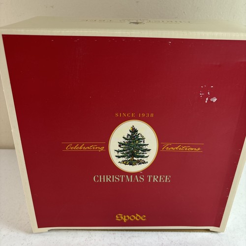 Spode christmas tree dessert - spode,