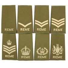 REME GREEN PCS RANK SLIDES NEW