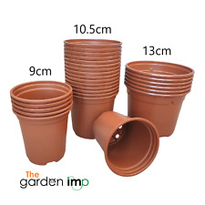 Plant Pots Plastic 9cm 10.5cm