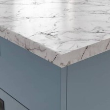Imperial Marble Rounded Edge Laminate Kitchen Worktops