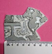 HOT FOIL PRINTING PLATE ADANA LETTERPRESS CRAFT COMPUTER HAMMER TECHNICAL ISSUE