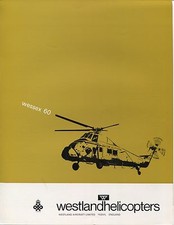 WESTLAND WESSEX 60 HELICOPTER MANUFACTURERS SALES BROCHURE