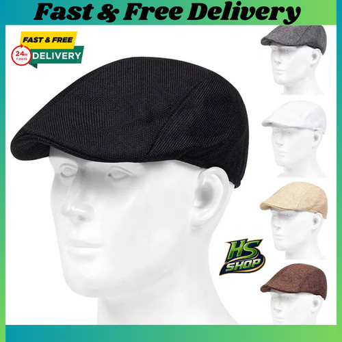 Mens peaky blinders flat cap - mens,
