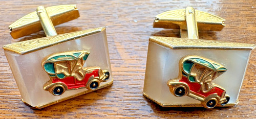 Vintage mother pearl car - vintage,