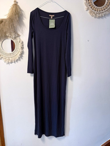 Black maxi dress scoop - h&m,