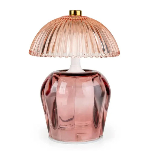 Vintage ridged glass - ridged,