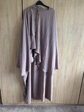 Long Sleeve Kaftan & Khimar Set - One Size 