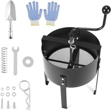 QWORK 13" Rotary Soil Sifter