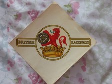 Vintage waterslide decal for British Railways