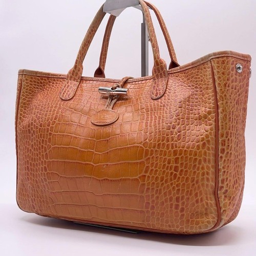 Longchamp roseau crocodile - roseau,