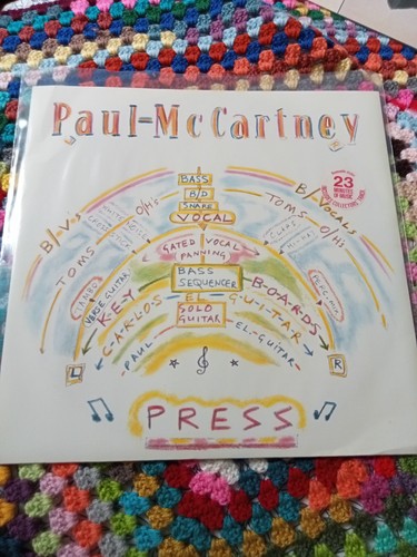 Paul mccartney press - press, inch
