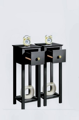 Pair black side tables with - black,