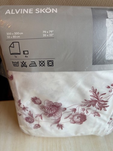 Ikea alvine skon floral double - ikea,