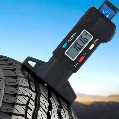 Digital tyre tread depth gauge - tread,