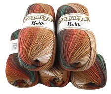 Rainbow wool pack 5 x 100g