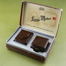 vintage LEICAMETER - 3, E. Leitz New York, light meter Metraphot LEICA ☆☆