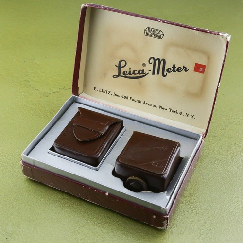 Vintage leicameter e - leicameter,