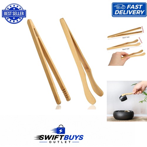Multi purpose bamboo tongs 2 - multi-purpose,