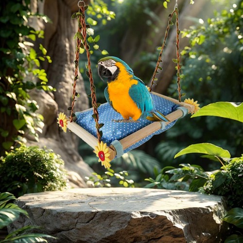 Bird parrot cage hammock - bird,