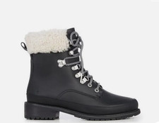 EMU Australia Okab Black Waterproof Boots, Size UK 5