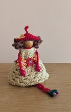 Hand crochet small doll