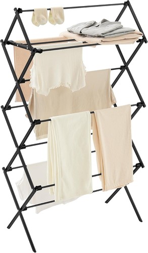 Foldable clothes drying - drying, rack