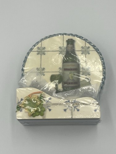 Vintage mediterranean coaster - vintage,