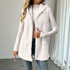 Lady Hooded Fleece Fur Body