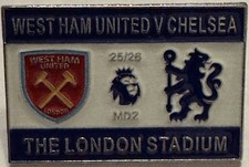 West Ham V Chelsea (Aug 25)