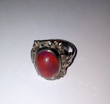 Vtg Sterling Silver Mood Ring