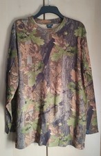 Men's Jack Pike Camouflage Long Sleeve T-shirt. Size XXL