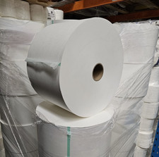 Jumbo Tea Bag Roll THIN Tissue Paper Organic Paper - not Centrefeed Blue Roll