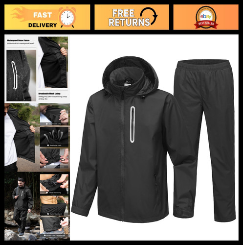 Men waterproof golf rain - men's,