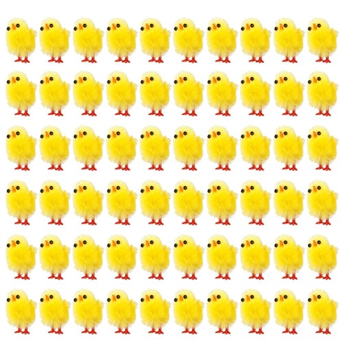 Easter mini fluffy chicks pack - easter,