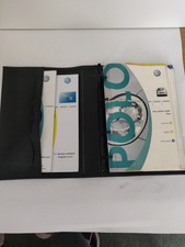 2001-2004 VOLKSWAGEN POLO OWNERS HANDBOOK MANUAL SERVICE BOOK PACK & WALLET