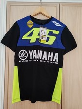 Bnwts Dual VR Yamaha Factory Racing Valentino Rossi 46 T-shirt Size XS
