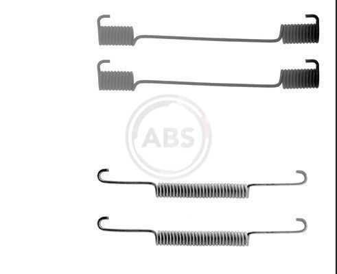 Abs 0520q rear brake shoe - rear,