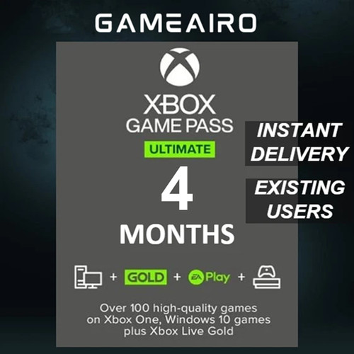 Months xbox game pass - 3+1, (4)