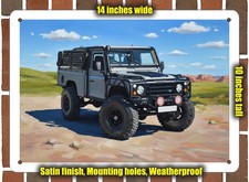 Metal Sign - 1984 Land Rover