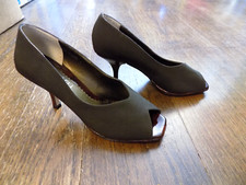 Vtg FAB Retro 50s Vaneli Brown