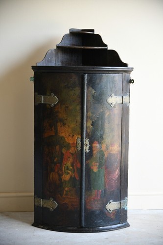 Antique georgian painted - antique,